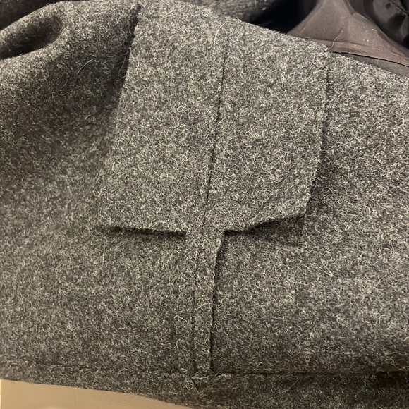 Hermès Vintage Rare 1970’s Grey Wool Skirt Sz 26 - Picture 6 of 7